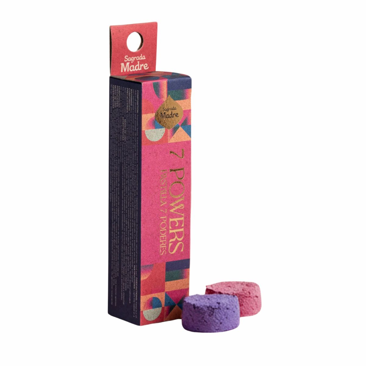 Sahumerio Pastillas De Limpieza 7 Poderes