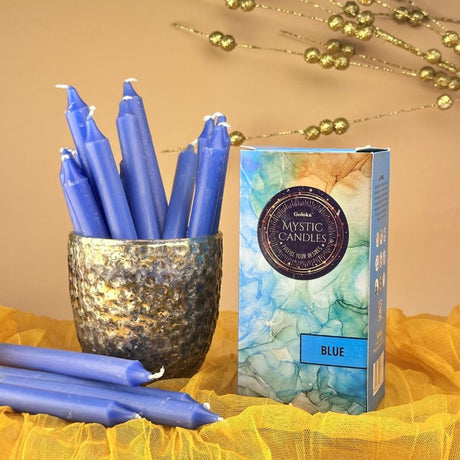 Pack Velas Místicas Azul - Goloka