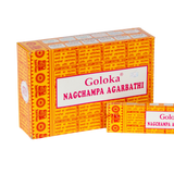 Incienso Natural Goloka Nag Champa