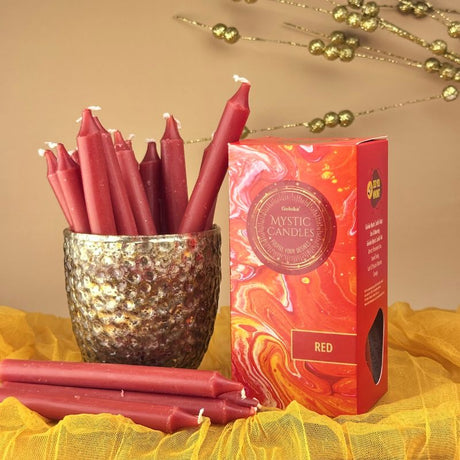 Pack Velas Místicas Rojo - Goloka