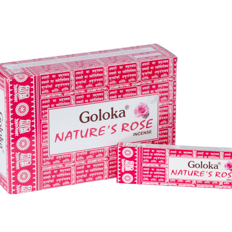 Incienso Natural Nature's Rose - Goloka