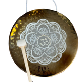 Gong Espejo Mándala OM 40cm