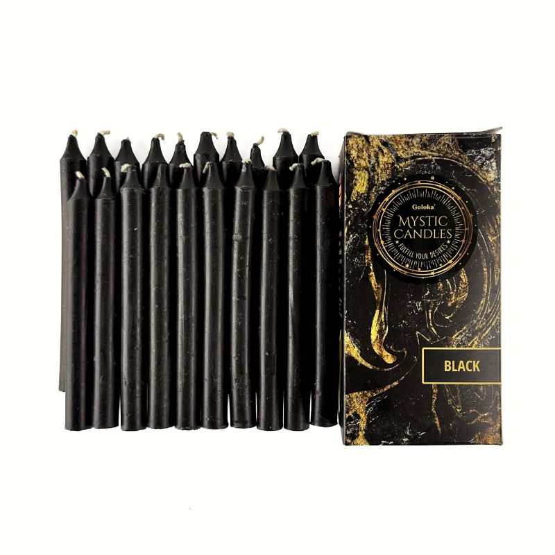 Pack Velas Místicas Negra - Goloka
