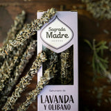 Sahumerio Hierbas Lavanda y Olíbano