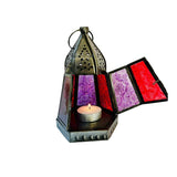 Farol Encantado - Porta Vela Rojo