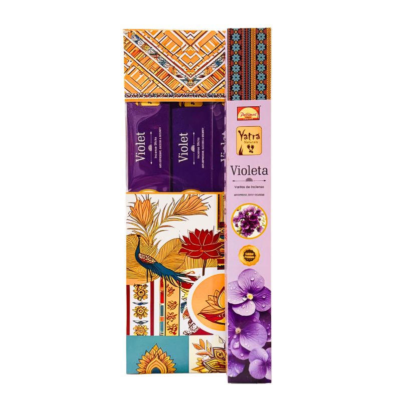 Incienso Jardín Collection Violeta 41 cm - Yatra Jumbo