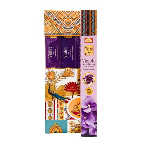Incienso Jardín Collection Violeta 41 cm - Yatra Jumbo