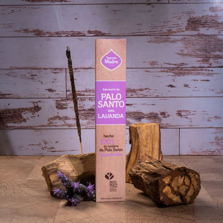 Sahumerio Palo Santo con Lavanda