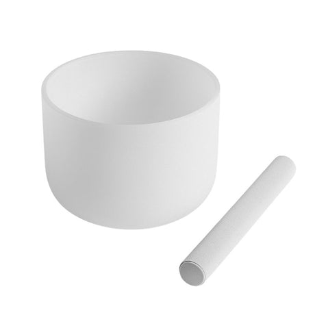 Cuenco Tibetano Cuarzo 8 Pulgadas Nota SOL