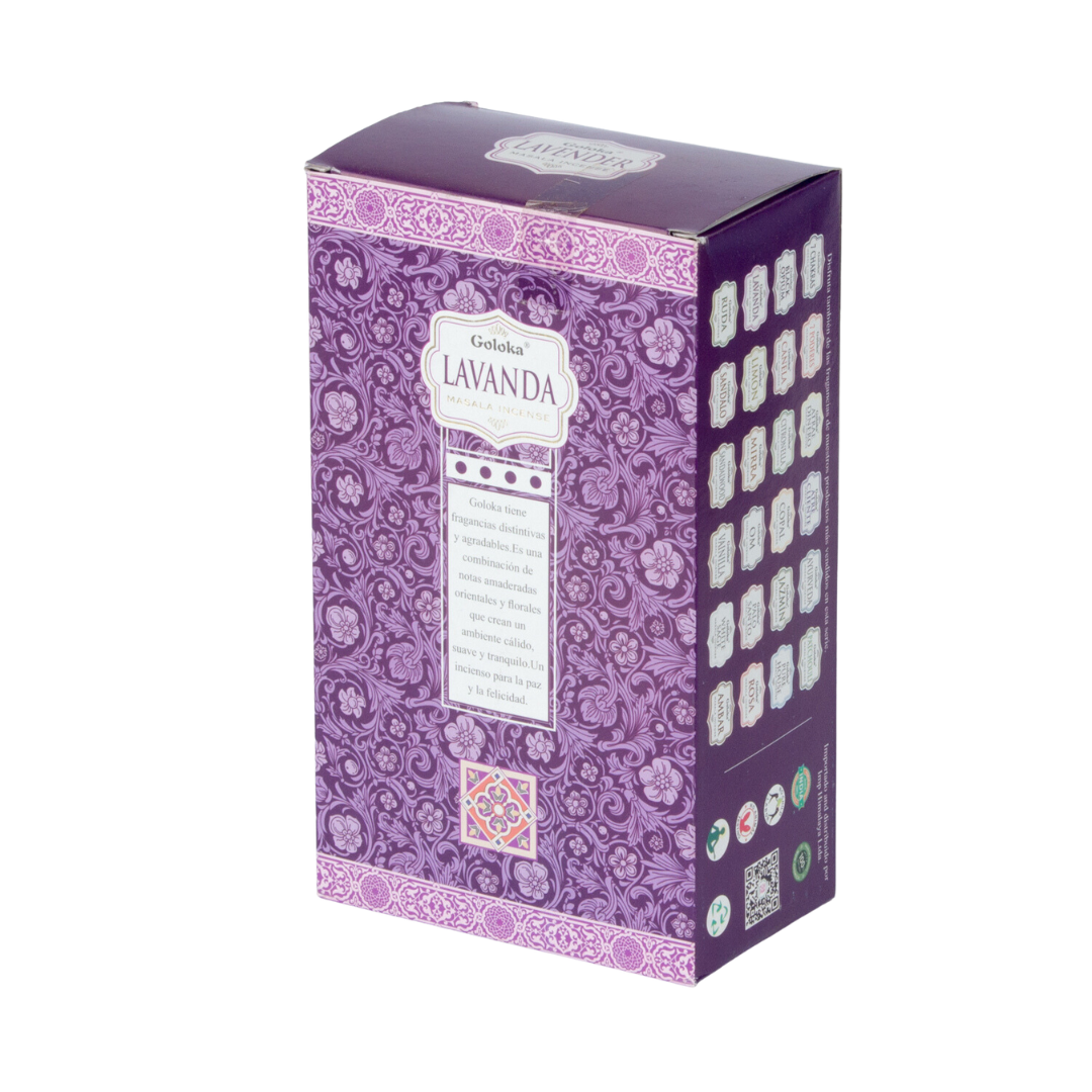 Incienso Natural Lavanda Fit - Goloka