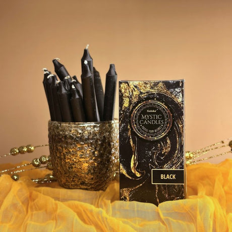 Pack Velas Místicas Negra - Goloka