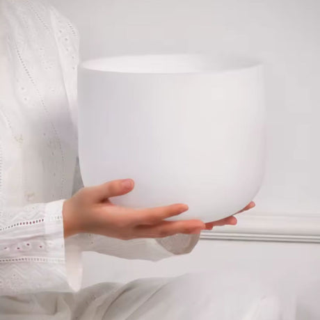 Cuenco Tibetano Cuarzo 10 Pulgadas Nota SOL