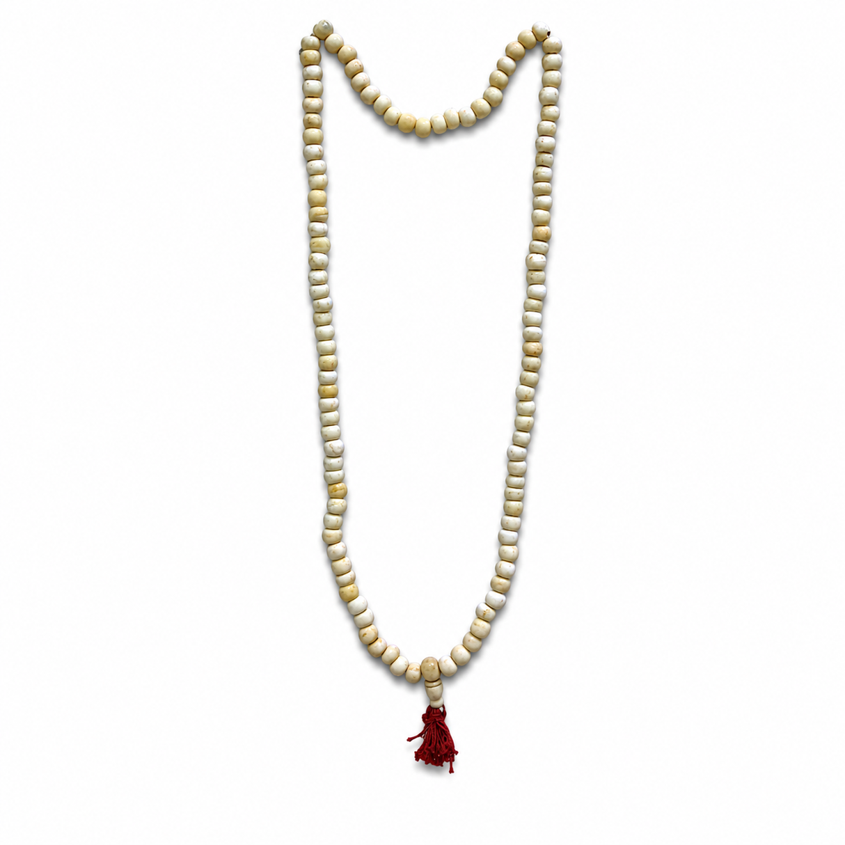 Japa Mala Clásico Blanco 8mm