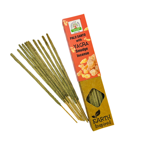 Incienso Natural Palo Santo con Yagra - Namaste India