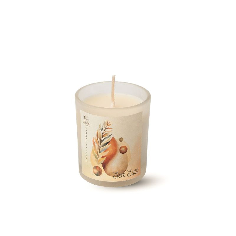 Vela Aromática Vaso Sal Marina - Lumiere du Ciel