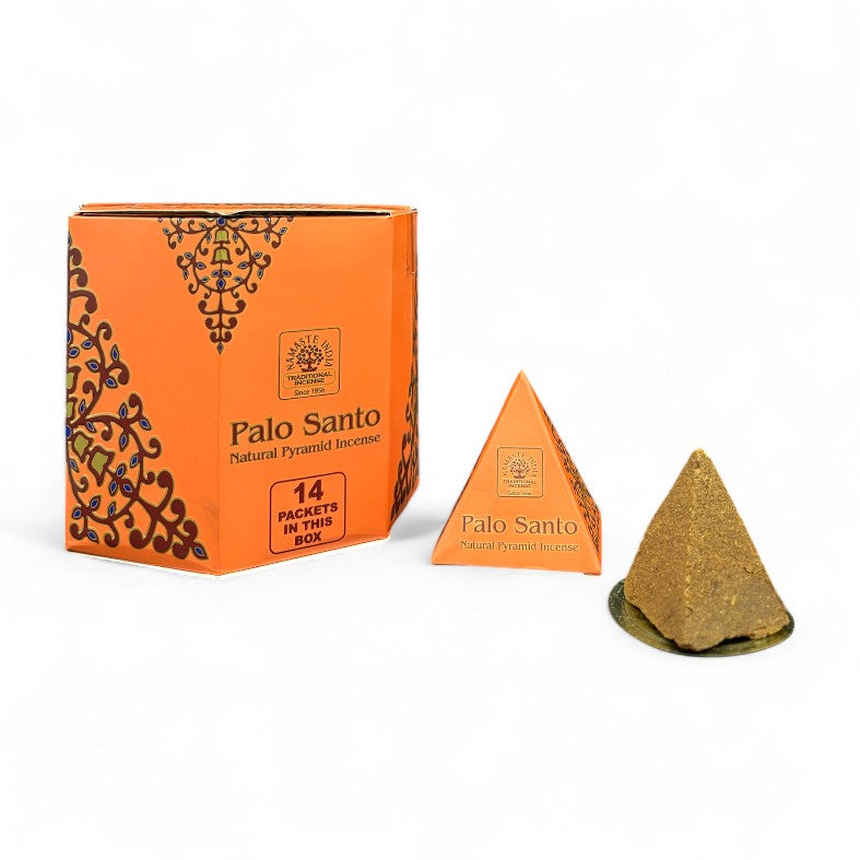 Incienso en Pirámide Palo Santo