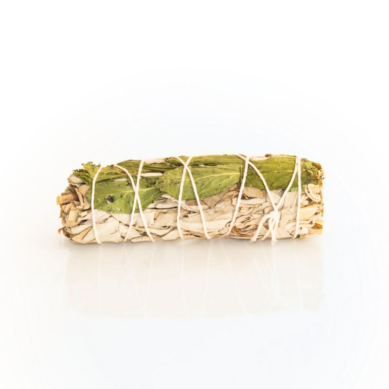Sahúmo de Salvia Blanca con Menta