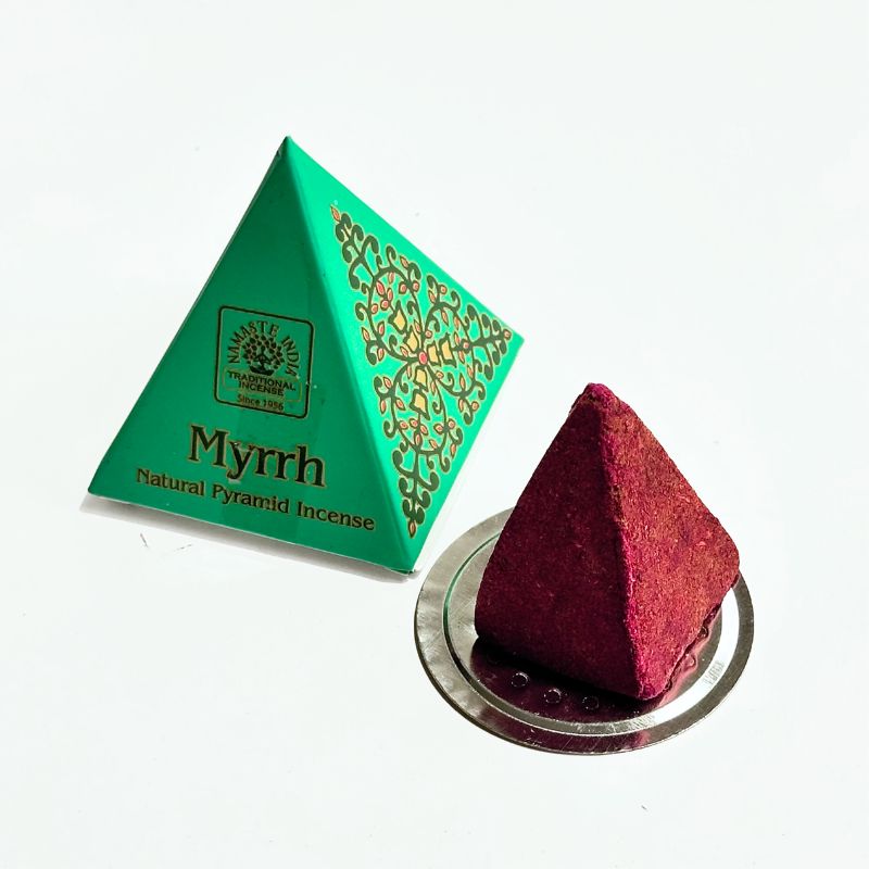 Incienso en Pirámide Mirra