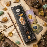 Sahumerio Tarot Gemas Citrino Naranja Especias