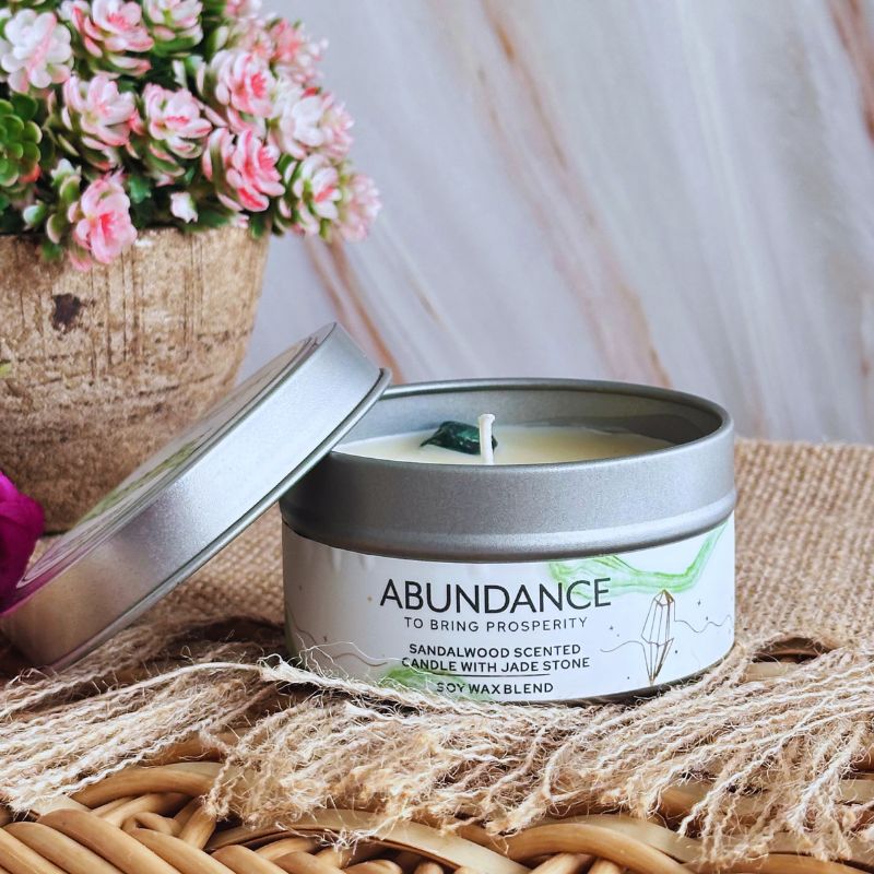 Vela Crystal Energy Abundancia 80gr