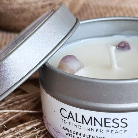 Vela Crystal Energy Calma 80gr