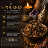 Sahumerio en Polvo 7 Poderes