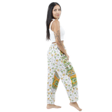 Pantalon Leya Amarillo y Verde