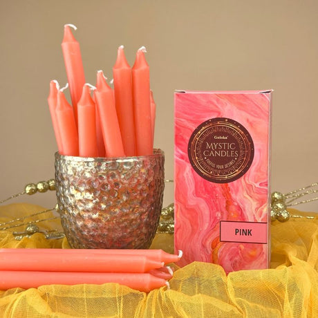 Pack Velas Místicas Rosada - Goloka