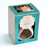 Set Difusor de Cerámica Ayurveda Aguamarina