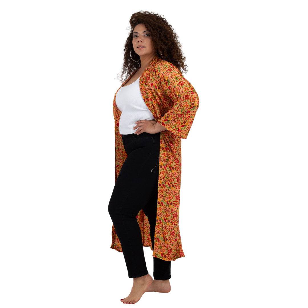 Kimono Trisha Naranja