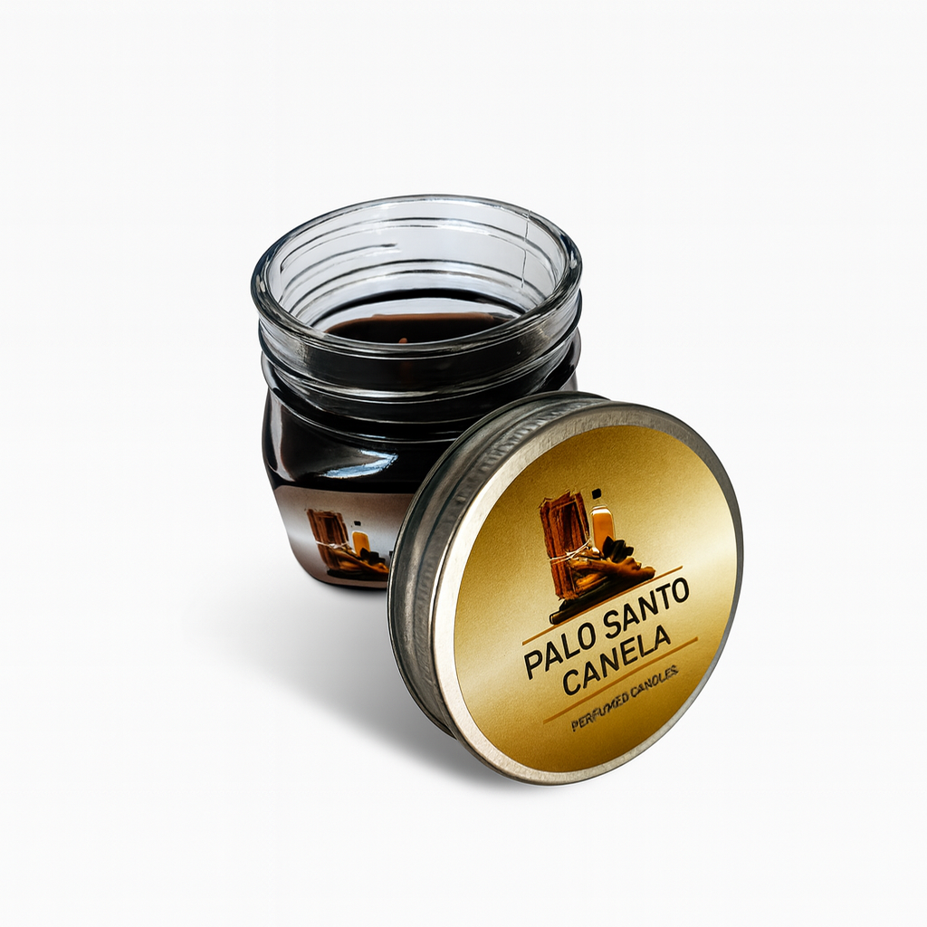 Vela Aromatica Tapa Rosca - Palo Santo y Canela