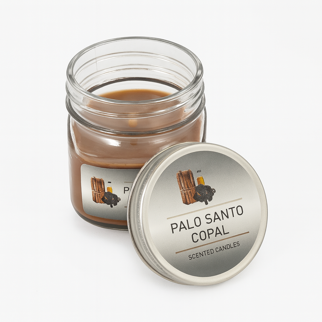 Vela Aromatica Tapa Rosca - Palo Santo y Copal