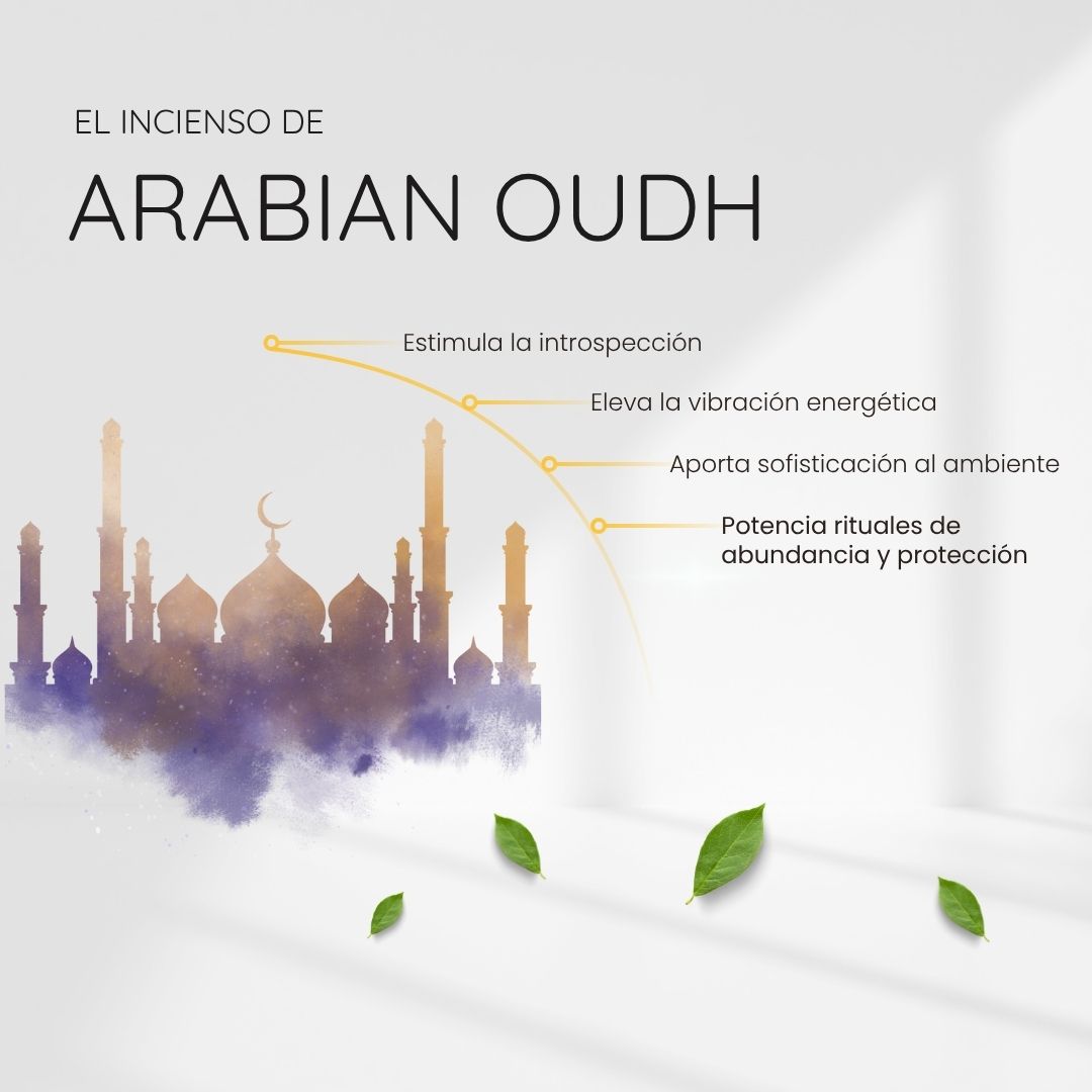 Incienso Natural Organico Arabian Oudh - Song of India