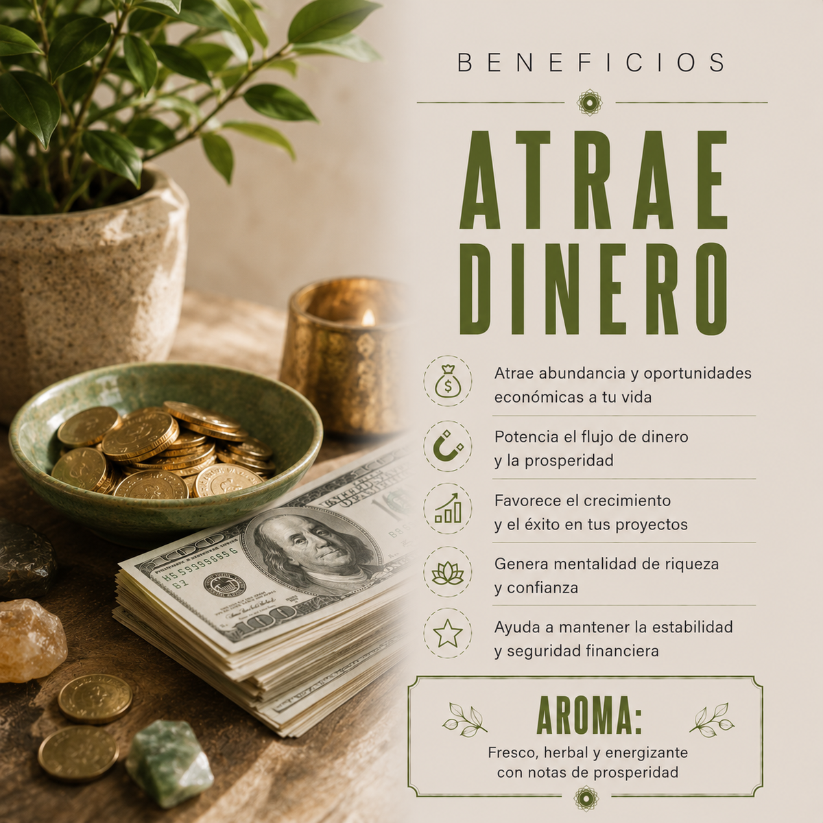 Incienso Atrae Dinero