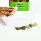 Incienso Flores con Piedras de Aventurina