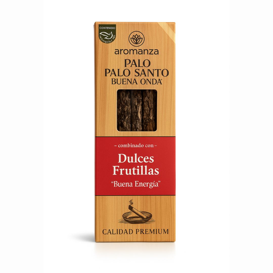 Palo Santo Buena Onda Dulces Frutillas - Aromanza