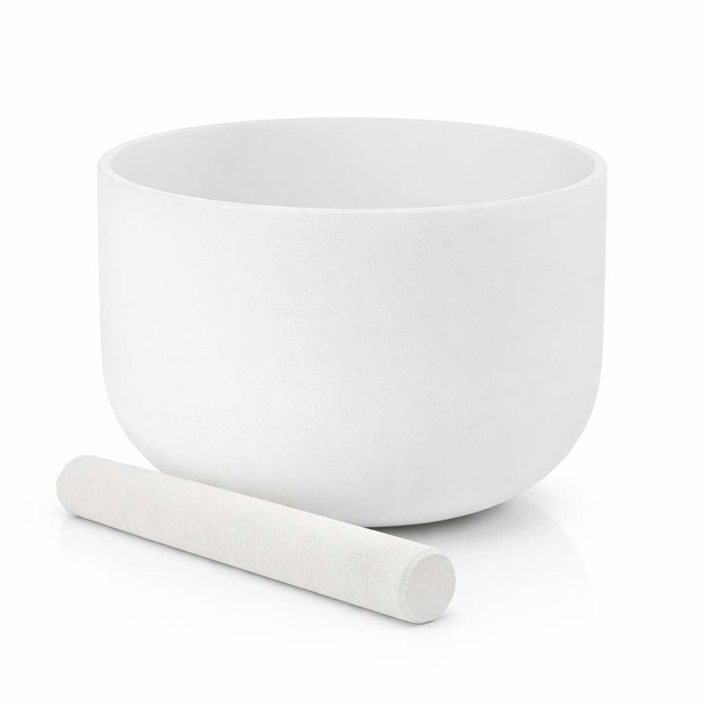 Cuenco Tibetano Cuarzo 8 Pulgadas Nota DO