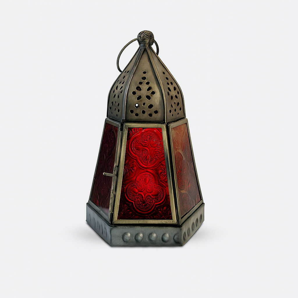 Farol Encantado - Porta Vela Rojo