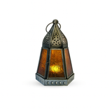 Farol Encantado - Porta Vela Naranja