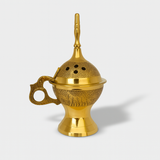 Quemador de Resina Vintej Bronce