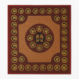 Cubrecama 2 Plaza Desierto Rojo