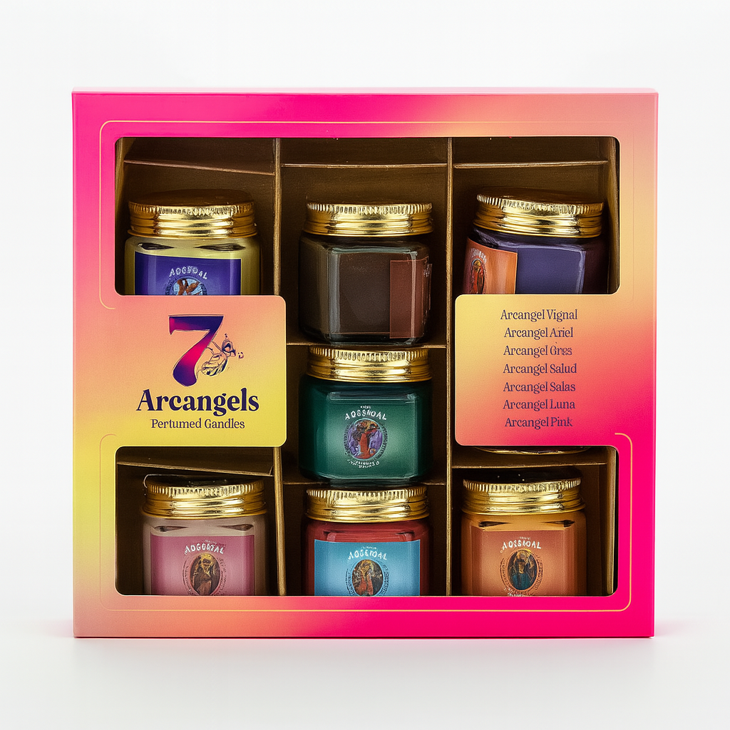 Set de Velas Aromaticas 7 Arcangeles