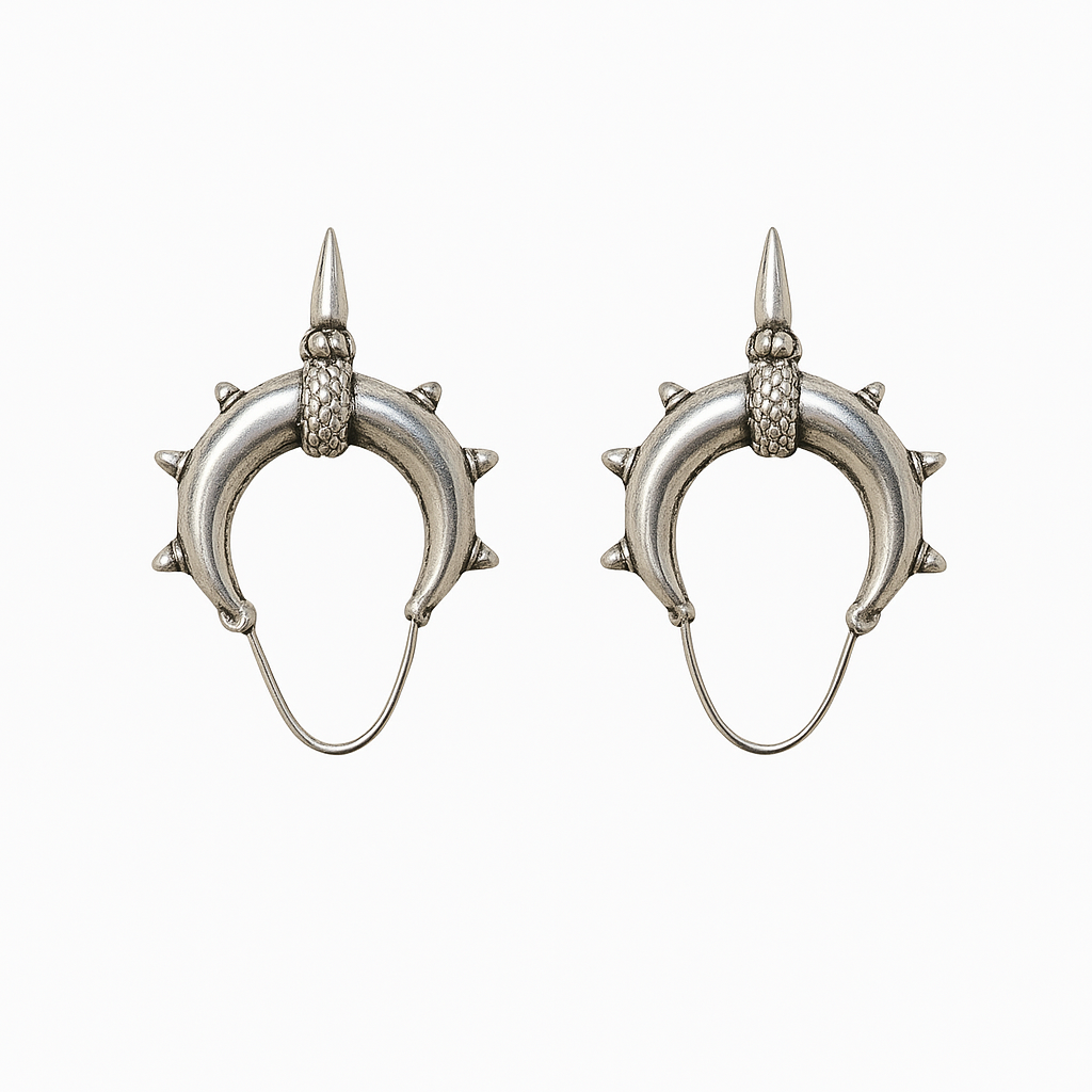 Aros Kali Plateada