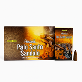 Incienso Cascada Palo Santo y Sandalo 120 Conos - Mavana