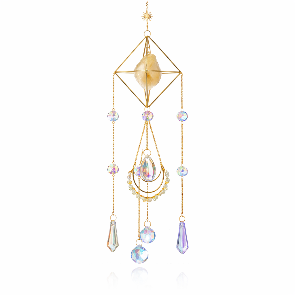 Atrapasol Cristal Citrino