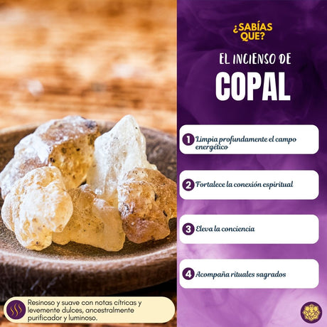 Incienso Natural Copal Blanco - Namaste India