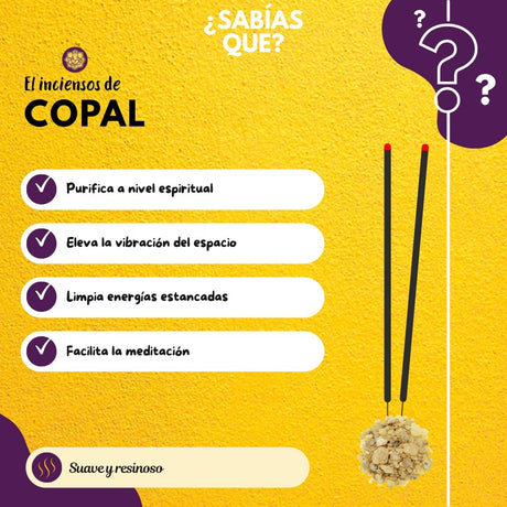 Incienso Natural Copal Blanco - Tribal Soul