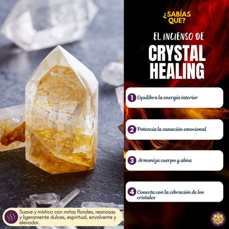 Incienso Natural Crystal Healing - Tribal Soul