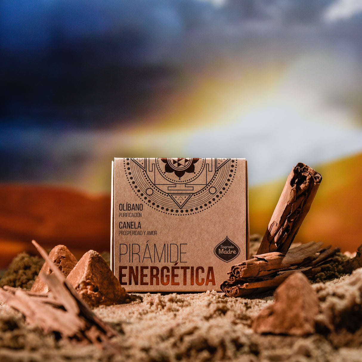 Pirámide Energética Canela & Olibano