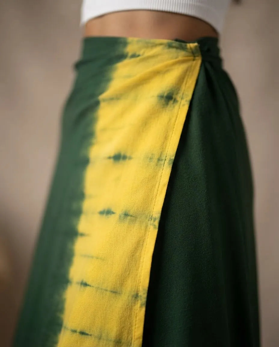 Falda Envolvente Anali Verde